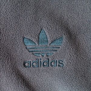 vintage color block half-zip adidas pullover